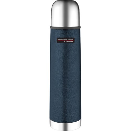Thermos Thermocafe Hammertone Stainless Steel Flask 500ml (Blue)