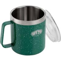 Preview GSI Outdoors Glacier Stainless Camp Cup - 444 ml (Green Speckle)